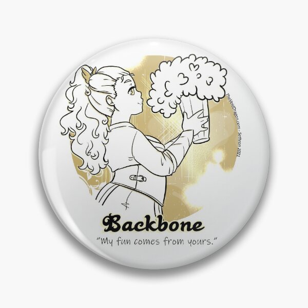 Item preview, LARP Archetype - The Backbone - Good on Light Backgrounds designed and sold by SeattleLARP.