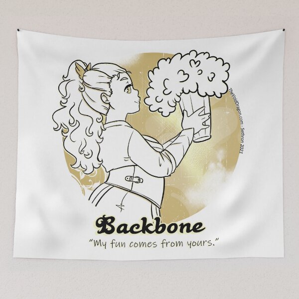 Aperçu de l'œuvre Archétype de GN - The Backbone - Bon sur fond clair créée et vendue par SeattleLARP.