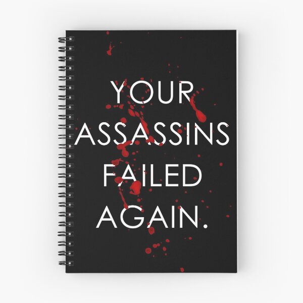 Item preview, Your Assassins Failed Again designed and sold by PapaBujuGaming.