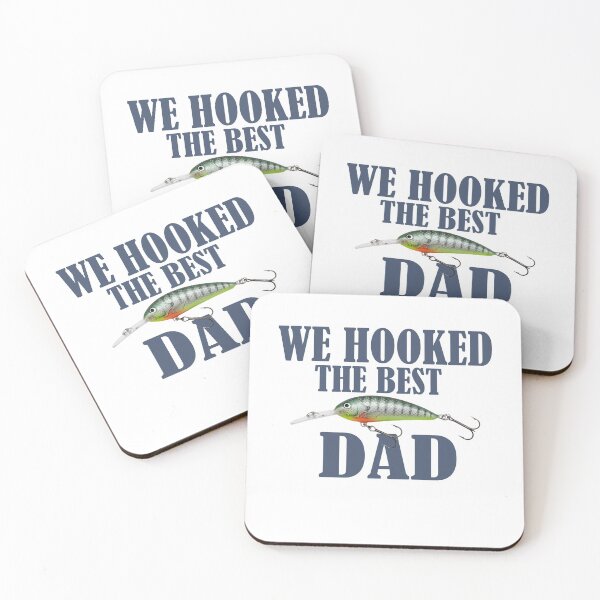 Item preview, We Hooked the Best Dad designed and sold by speakupandshine.