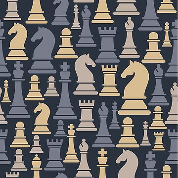 CHESS Isometric Design - NEW Art Chess Games POSTER