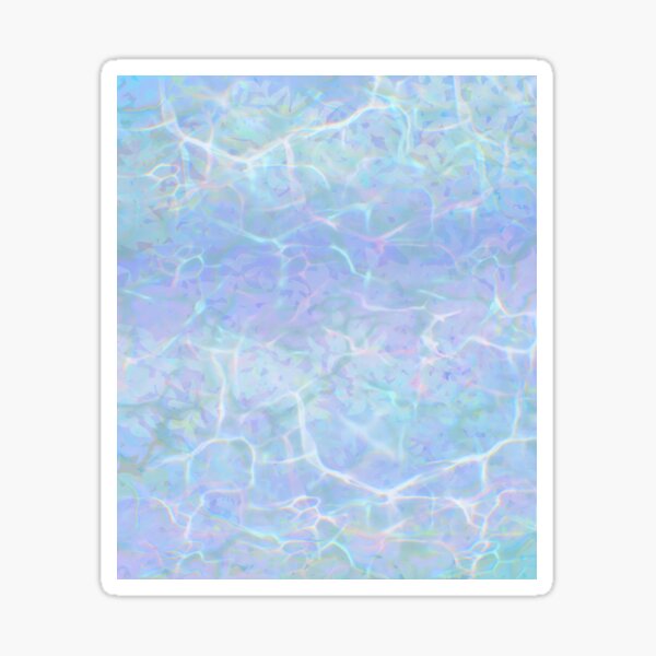 Marble Pastel Water Pattern Sticker