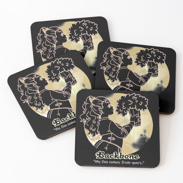 Item preview, LARP Archetype - The Backbone- Good on Dark Backgrounds designed and sold by SeattleLARP.