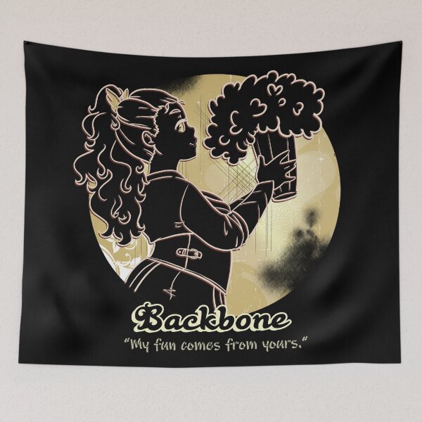 Aperçu de l'œuvre Archétype de GN - The Backbone - Bon sur fond sombre créée et vendue par SeattleLARP.