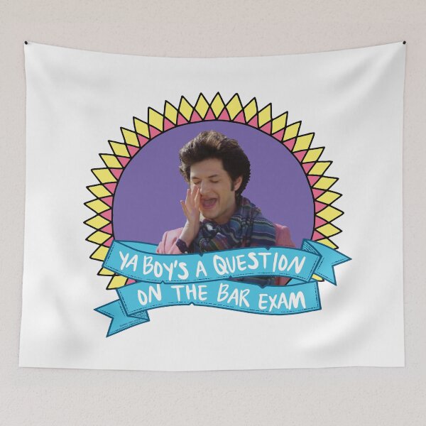 Item preview, Jean Ralphio is on the bar exam because he's the worst, Parks & Recreation quote designed and sold by AvenueRoad.