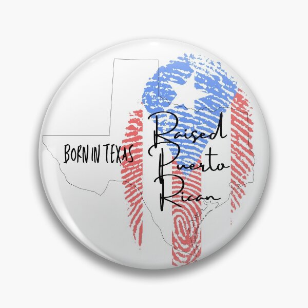 Item preview, Born In Texas, Raised Puerto Rican designed and sold by CBNetwork.