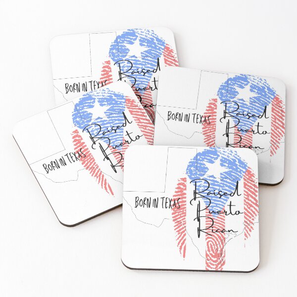 Item preview, Born In Texas, Raised Puerto Rican designed and sold by CBNetwork.