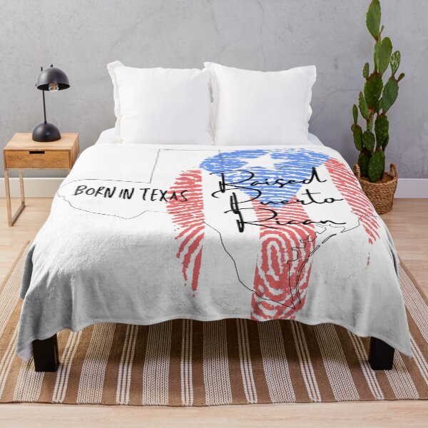 Item preview, Born In Texas, Raised Puerto Rican designed and sold by CBNetwork.