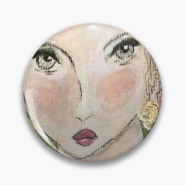 Item preview, Girl with flowers designed and sold by RosaLL.