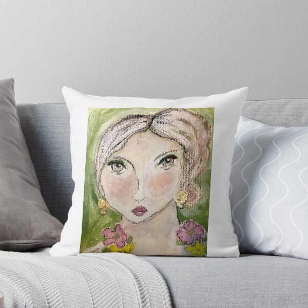 Artikelvorschau, Mädchen mit Blumen entworfen und verkauft von RosaLL.