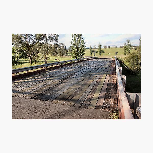 Item preview, Tranquil Passage: Wooden Bridge Perspective designed and sold by Paul Yeatman.