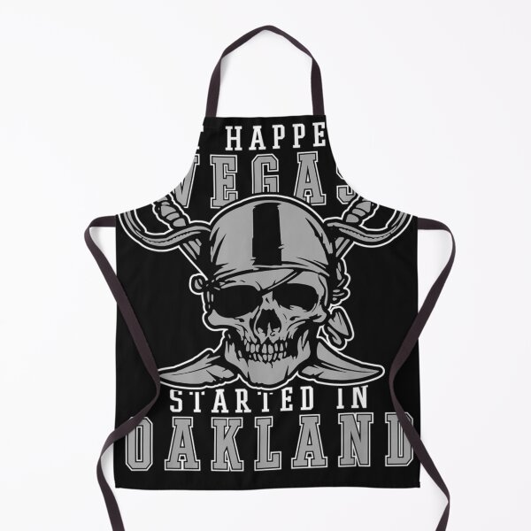 Item preview, What Happens In Vegas Started In Oakland Football Raider T-Shirt designed and sold by Lukifo-Accel.