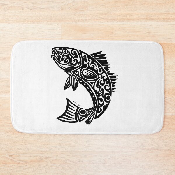Item preview, Red Fish Tribal Design  designed and sold by KitayamaDesigns.
