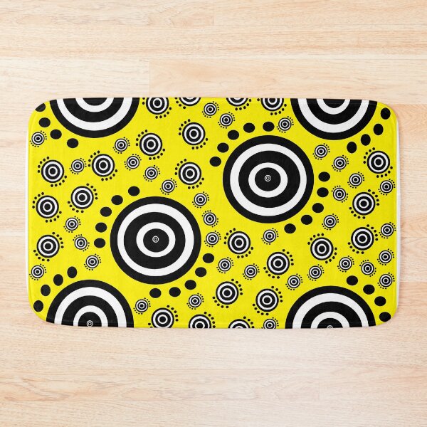 Item preview, Batik Yellow Swirls designed and sold by preethijay.
