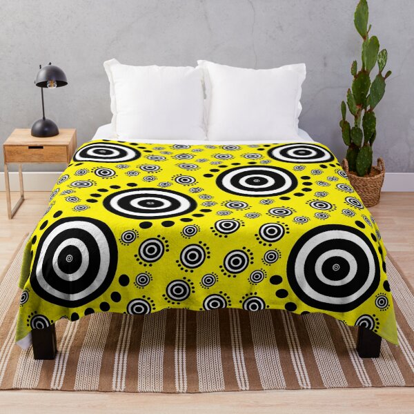 Item preview, Batik Yellow Swirls designed and sold by preethijay.