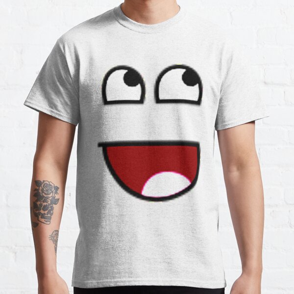 Roblox Face T Shirts Redbubble - lenny face shirt roblox