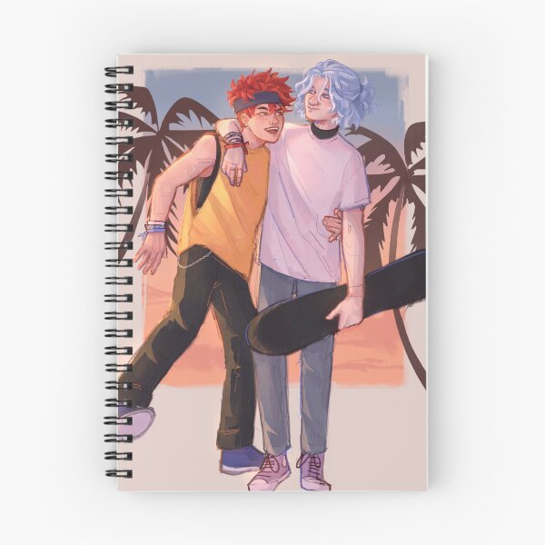 Item preview, Reki and Langa in College  designed and sold by spacedruid.