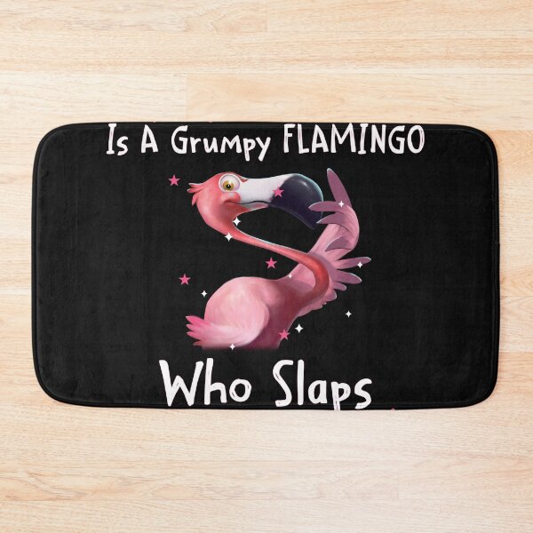 Item preview, My spirit animal is a grumpy flamingo who slaps annoying people shirt designed and sold by Lukifo-Accel.