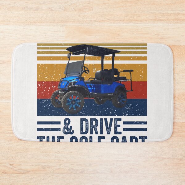 Item preview, Let’s get drunk and drive the golf cart shirt designed and sold by Lukifo-Accel.