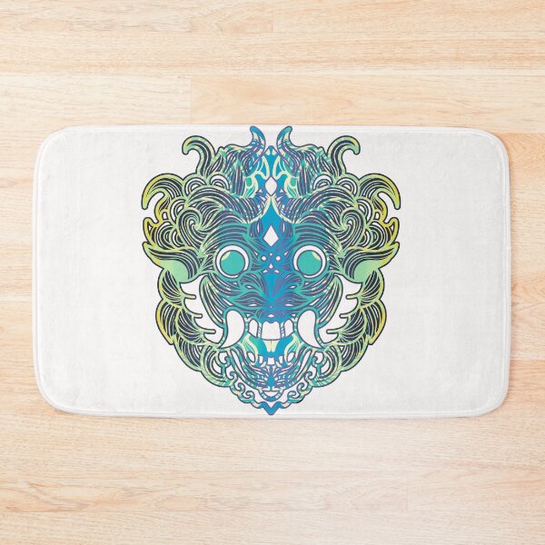 Item preview, Bali Barong - Fantasy Blue And Yellow designed and sold by Chubuter.