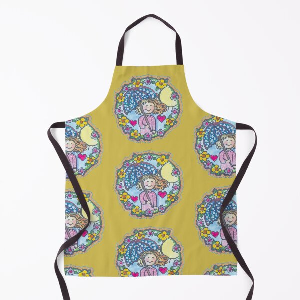 Item preview, Happy girl in the rain designed and sold by Janet Herbert.