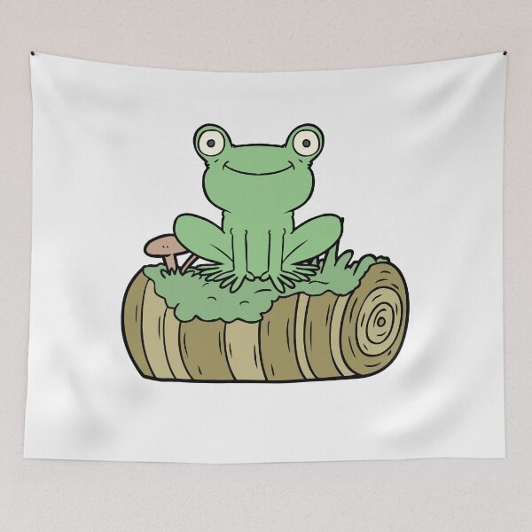 Item preview, cute frog with big eyes designed and sold by vashumaso.