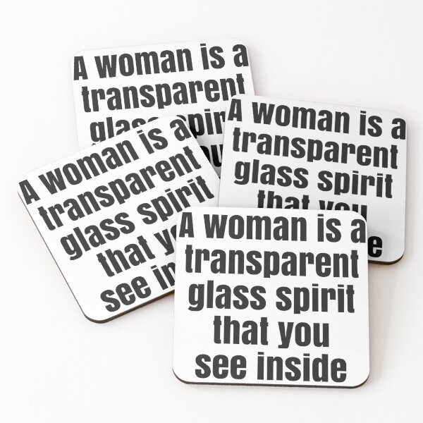Item preview, A woman is a transparent glass spirit that you see inside designed and sold by EagleArtist12.