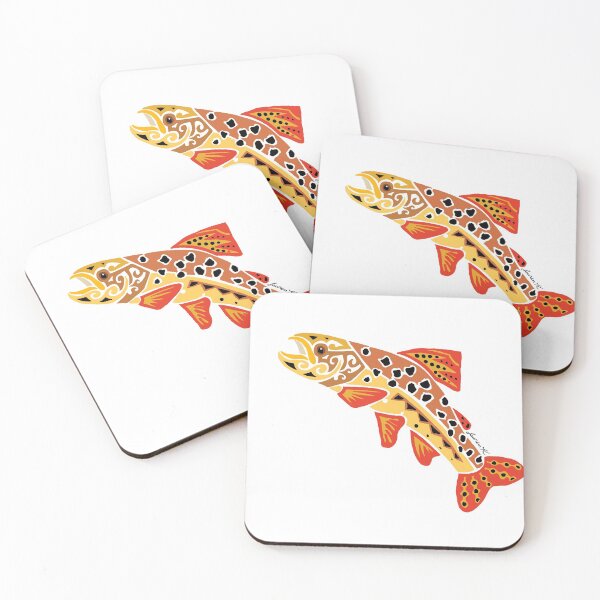 Item preview, Apache Trout Tribal Design Colored designed and sold by KitayamaDesigns.