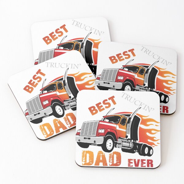 Item preview, Best Truckin Dad ever fathers day sayings designed and sold by AllenGerryty.