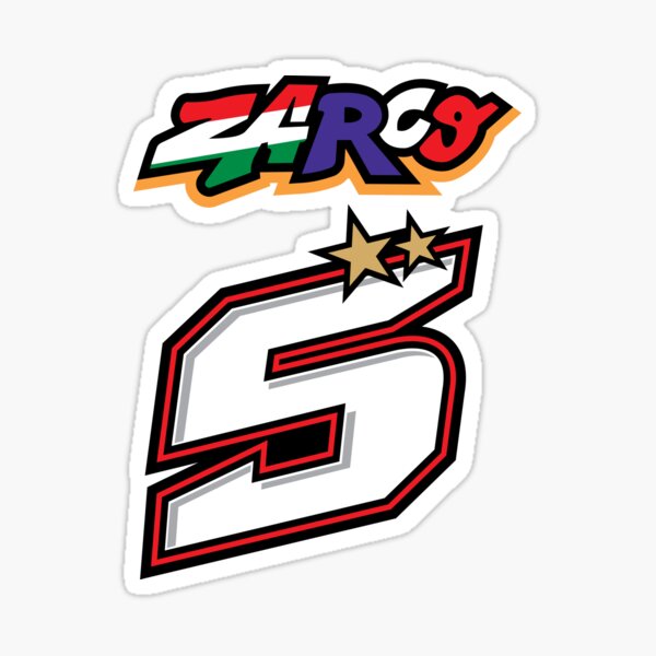 Johann Zarco 5 Sticker