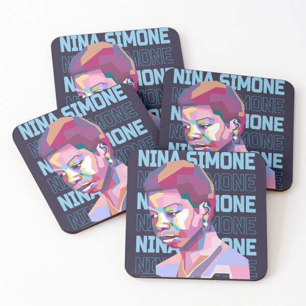 Item preview, Leyenda abstracta de Nina Simone en WPAP designed and sold by smd90.
