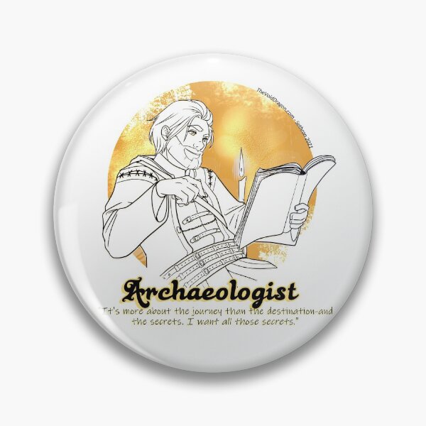 Item preview, LARP Archetype - The Archaeologist- Good on Light Backgrounds designed and sold by SeattleLARP.
