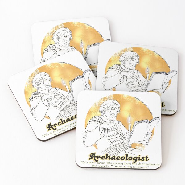 Item preview, LARP Archetype - The Archaeologist- Good on Light Backgrounds designed and sold by SeattleLARP.