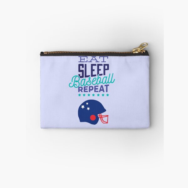 Item preview, EAT SLEEP BASEBALL REPEAT designed and sold by Chawa Shop.
