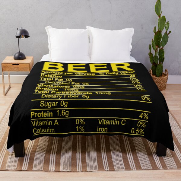 Item preview, Beer Nutritional Facts designed and sold by HumbleShirt.
