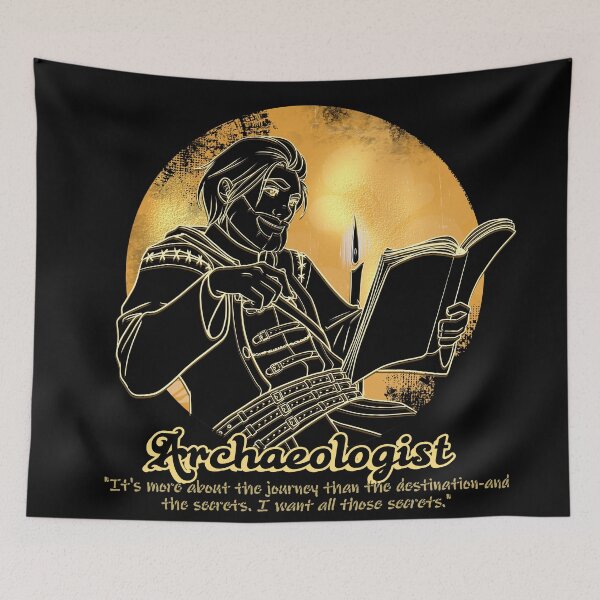 Aperçu de l'œuvre Archétype de GN - L'archéologue - Bon sur fond sombre créée et vendue par SeattleLARP.