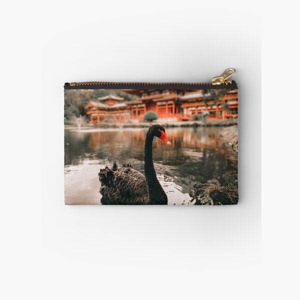 Item preview, Black Swan at Byodo-In Temple, Oahu, Hawaii designed and sold by Hawaii Dream Life.