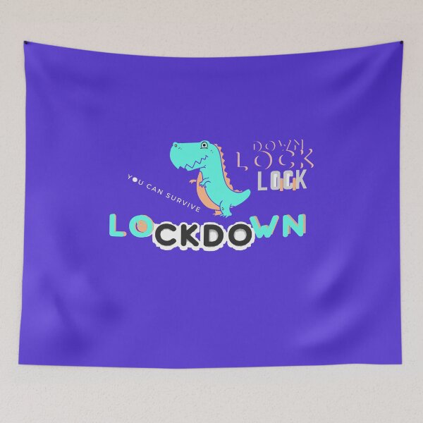 Item preview, LOCKDOWN SURVIVOR DINOSAUR designed and sold by Flirt-Teez.
