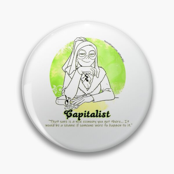 Artikelvorschau, LARP-Archetyp - Der Kapitalist - Gut auf hellem Hintergrund entworfen und verkauft von SeattleLARP.