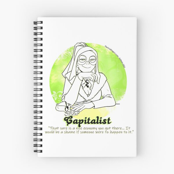 Item preview, LARP Archetype - The Capitalist- Good on Light Backgrounds designed and sold by SeattleLARP.