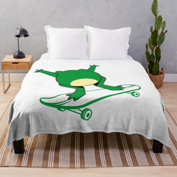 Item preview, Skateboarding frog designed and sold by vashumaso.