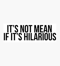 comedy Photographic Print
