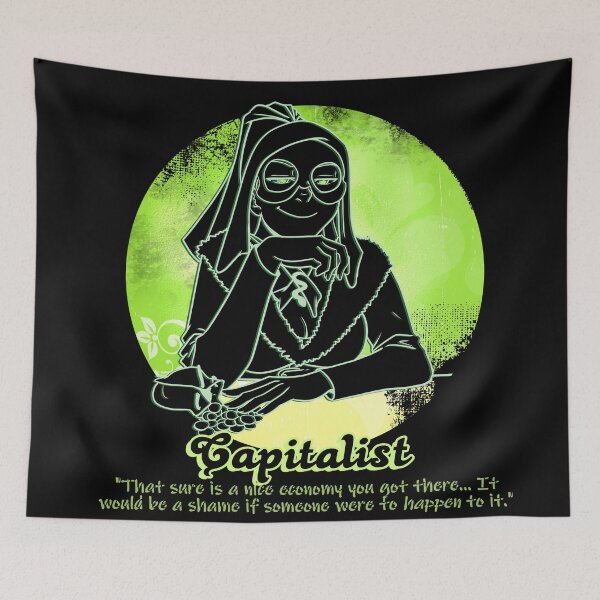 Aperçu de l'œuvre Archétype de GN - Le capitaliste - Bon sur fond sombre créée et vendue par SeattleLARP.