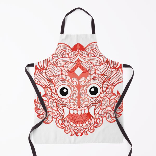 Item preview, Red Epic Bali Barong designed and sold by Chubuter.