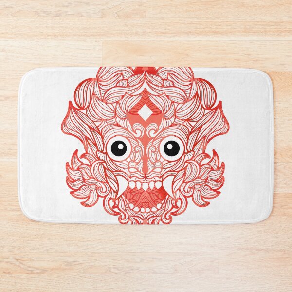 Item preview, Red Epic Bali Barong designed and sold by Chubuter.