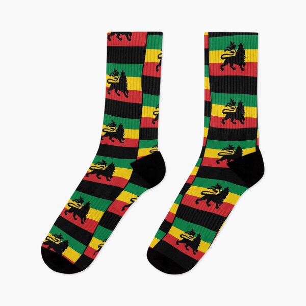 Item preview, Rastafarian Lion Of Judah Flag King Zion Jamaica designed and sold by RastaReggaeLove.