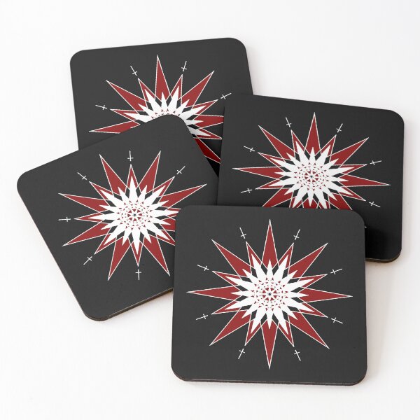 Item preview, Red And White Star designed and sold by 13thWiTCH.