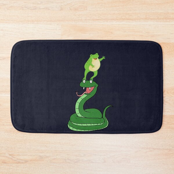 Item preview, Frog on top of snake designed and sold by vashumaso.