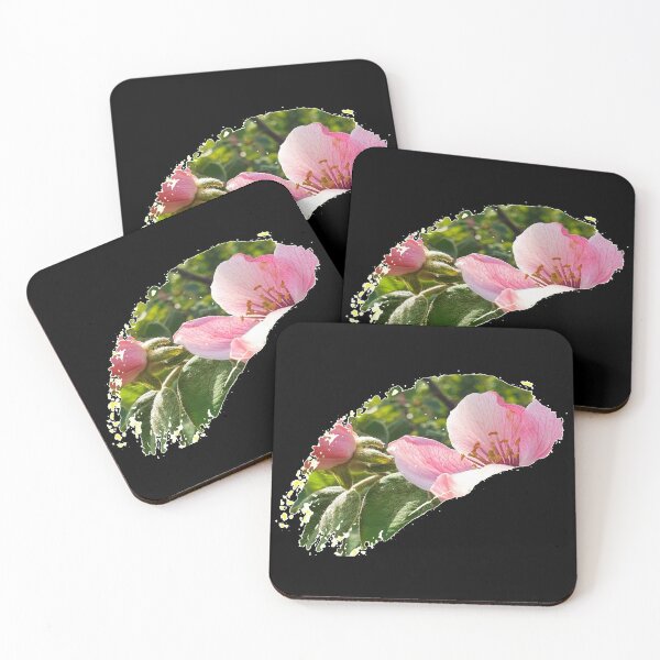 Item preview, Quince blossom paint stroke designed and sold by orangerinka.