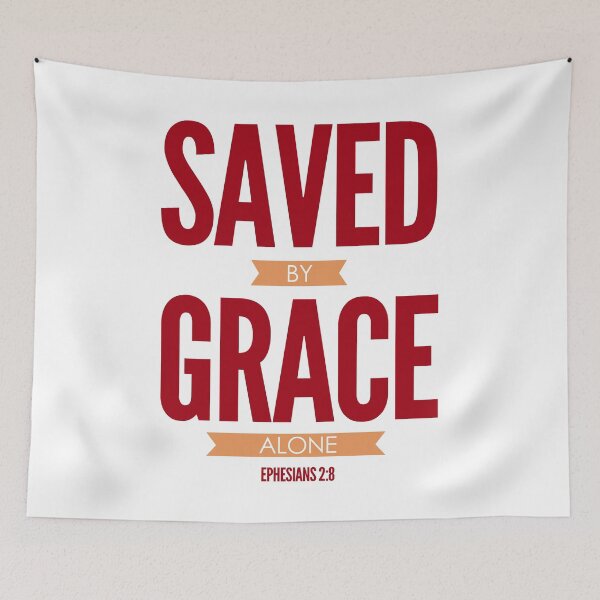 Item preview, Saved By Grace Alone Ephesians 2:8 designed and sold by PapaBujuGaming.